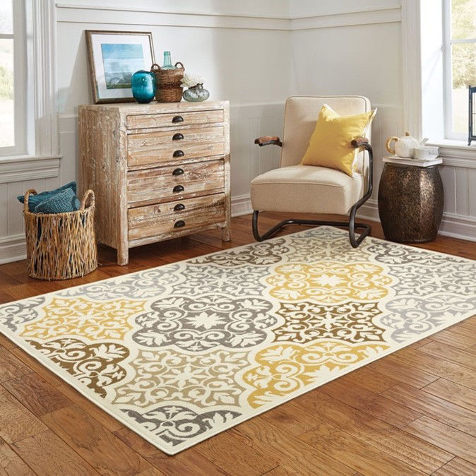 Image of yellow rug